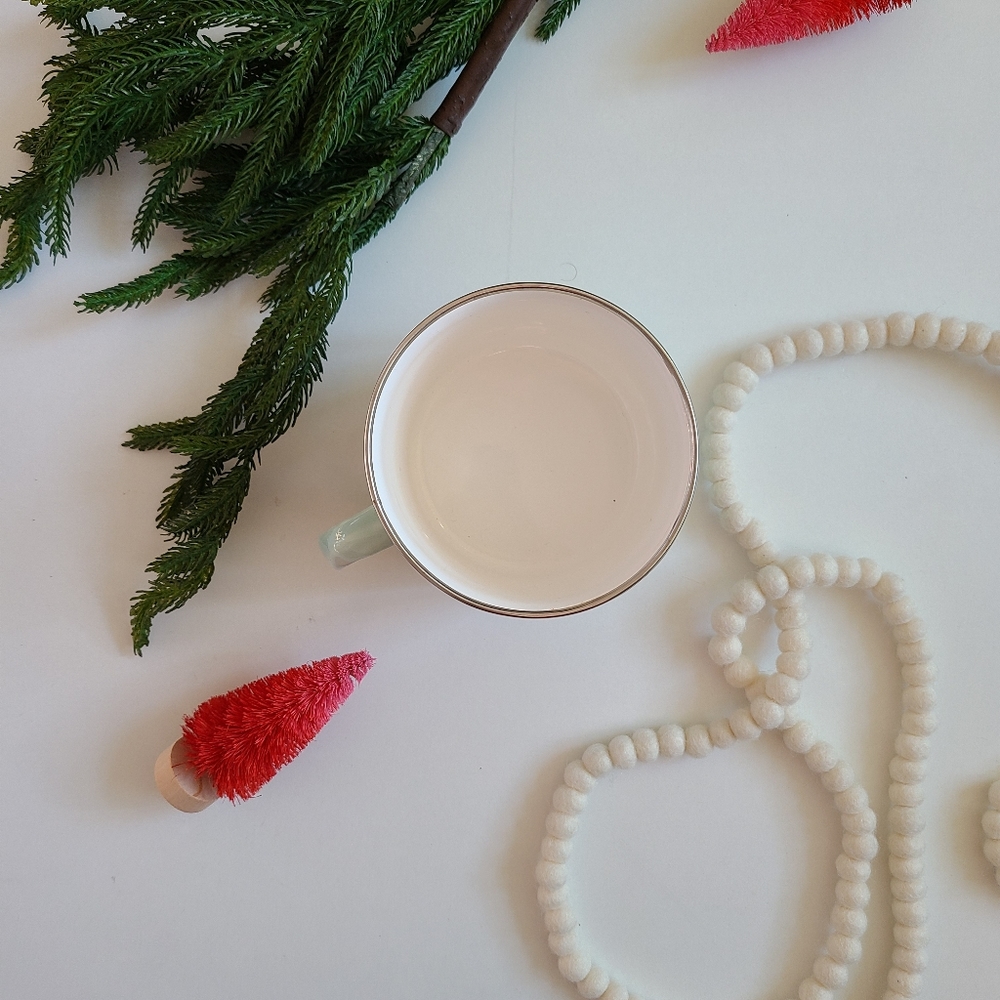 Metal Enamel Oversized "Joy" Mug- Hallmark Home - Picture 3 of 5